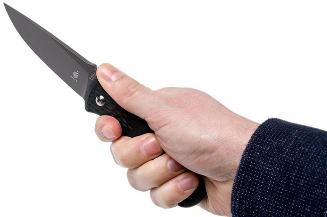 Image for Kizer Sealion 1027A1 Black fixed knife, Uli Hennicke design