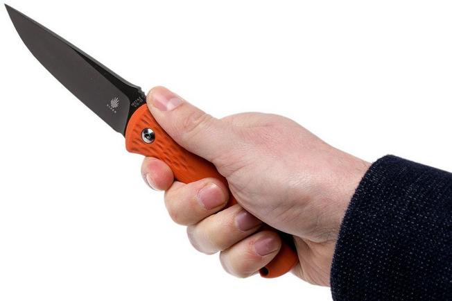 Image for Kizer Sealion 1027A2 Orange fixed knife, Uli Hennicke design