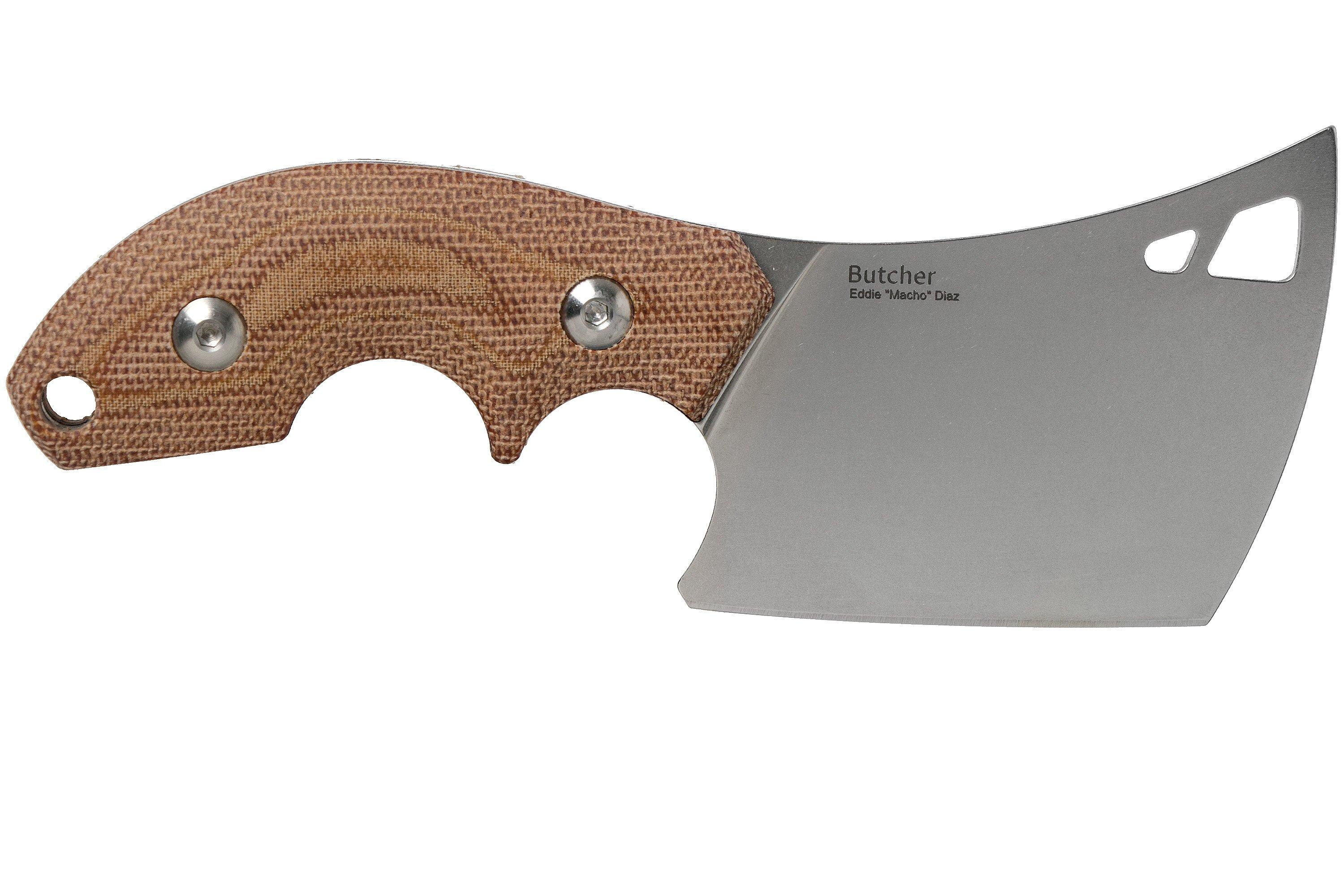 Kizer Butcher 1039 Cleaver neck knife, Eddie Diaz design