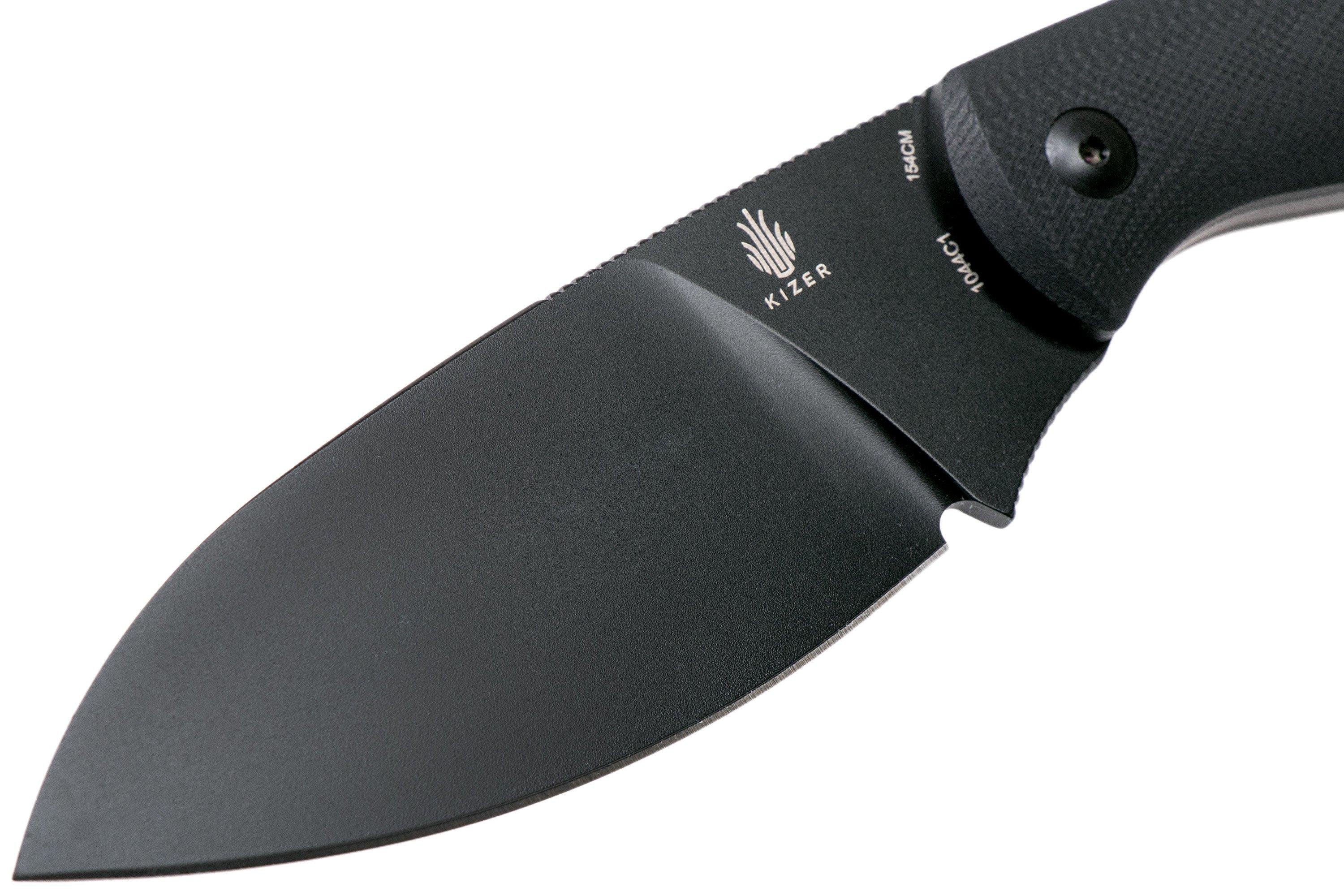 Kizer Baby, G10, 154CM, 1044C1 Fixed Knife | Advantageously Shopping At ...