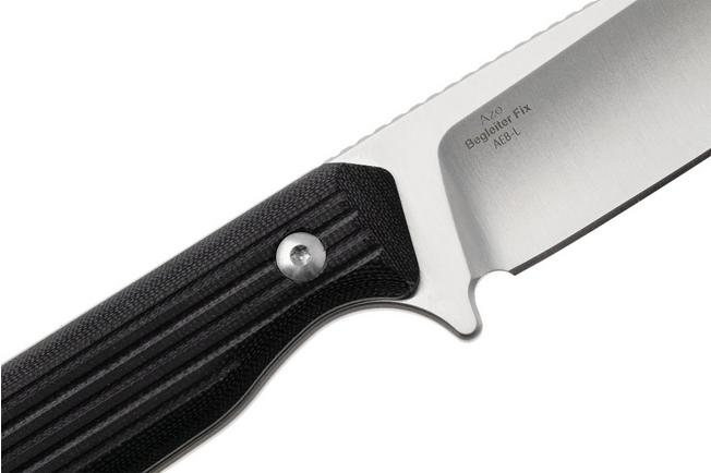 Afbeelding voor Kizer Begleiter Fix 1045MD2, Satin CPM 3V, Black G10 vaststaand mes, Azo design