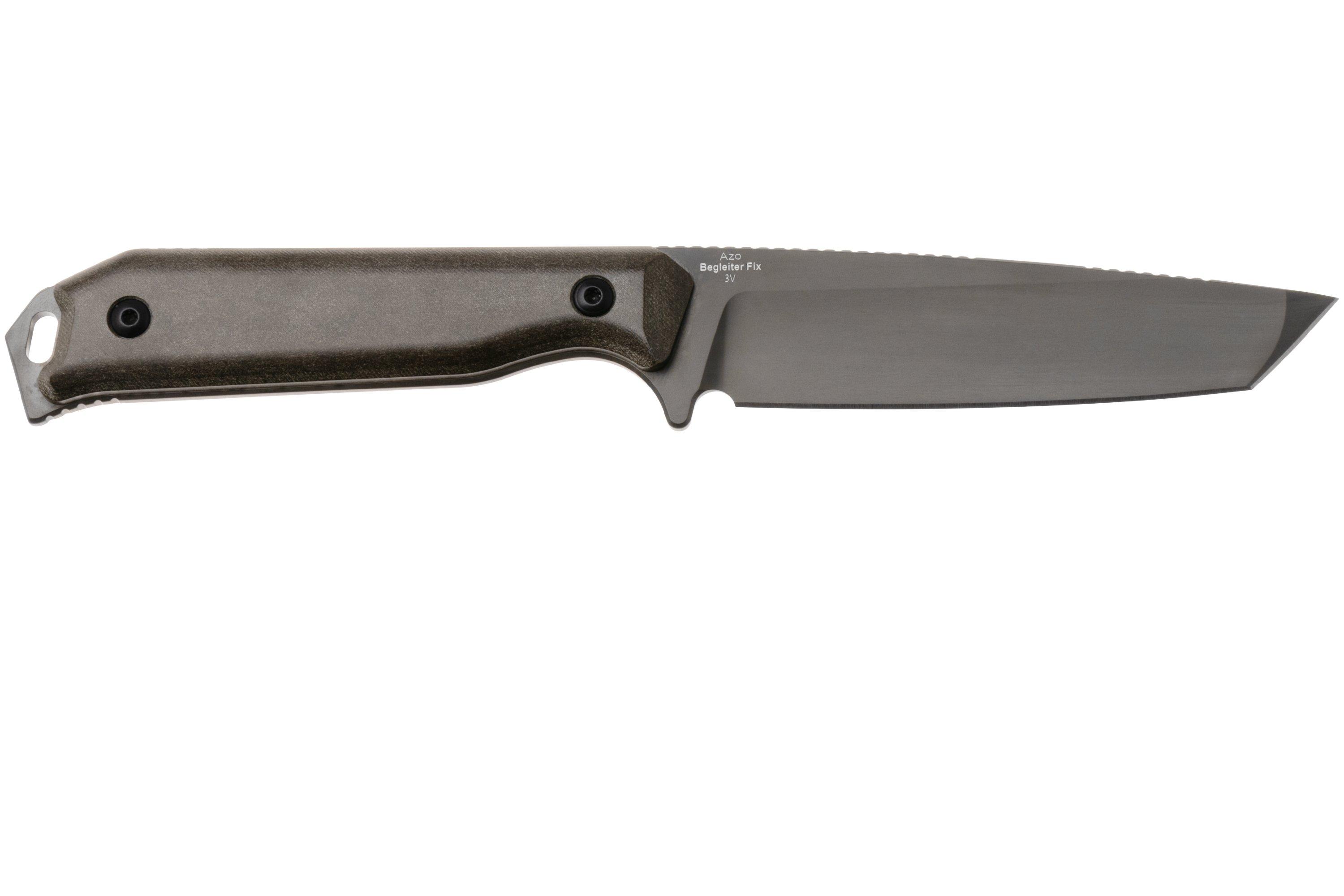 Kizer Begleiter Fix 1045MT1, Matte DLC Ultra CPM 3V, Chocolate