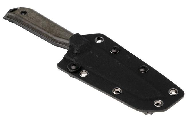 Afbeelding voor Kizer Begleiter Fix 1045MT1, Matte DLC Ultra CPM 3V, Chocolate Glacier Richlite, vaststaand mes, Azo design