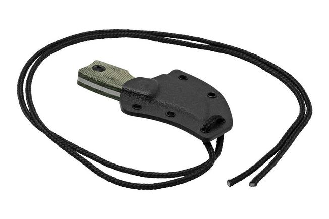 Imagen para Kizer Rocker 1051A1 Micarta, acero D2, cuchillo de cuello, Dirk Pinkerton design
