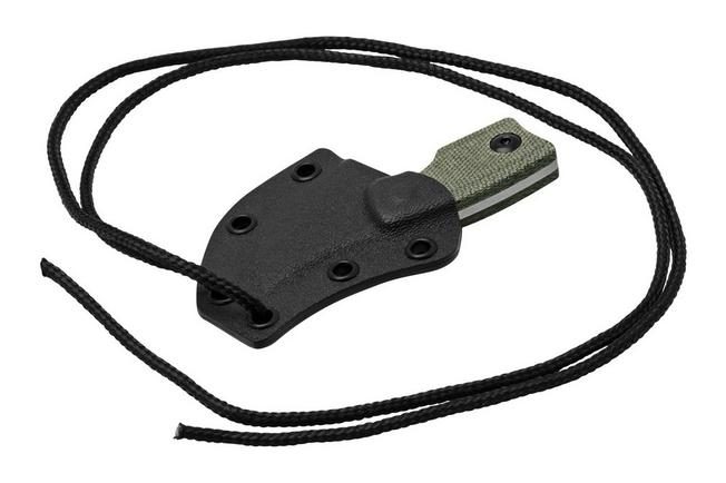 Imagen para Kizer Rocker 1051A1 Micarta, acero D2, cuchillo de cuello, Dirk Pinkerton design