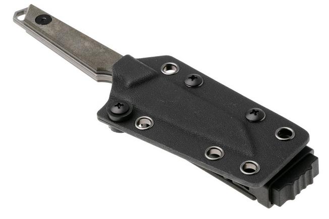 Afbeelding voor Kizer Vanguard Phasmids 1079A2 Stonewashed AEB-L, Chocolate Glacier, vaststaand mes, Johan Jordaan design