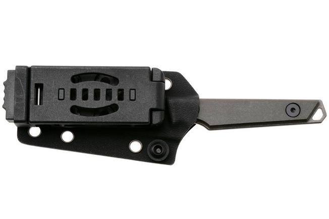 Afbeelding voor Kizer Vanguard Phasmids 1079A2 Stonewashed AEB-L, Chocolate Glacier, vaststaand mes, Johan Jordaan design