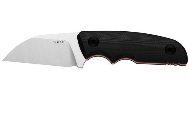 Bild für Kizer Snick 1085A1 Satin AEB-L, Black G10, Fahrtenmesser, Kornel Kiss Design