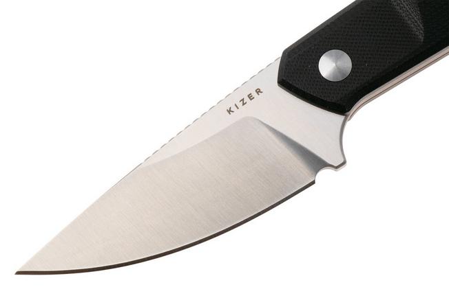Imagen para Kizer Splinter 1087A1 Blackwashed AEB-L, Brown G10, cuchillo fijo, diseño de Kornel Kiss