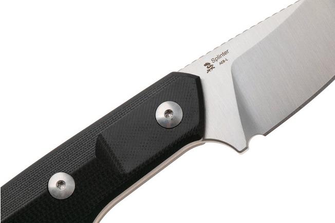 Imagen para Kizer Splinter 1087A1 Blackwashed AEB-L, Brown G10, cuchillo fijo, diseño de Kornel Kiss
