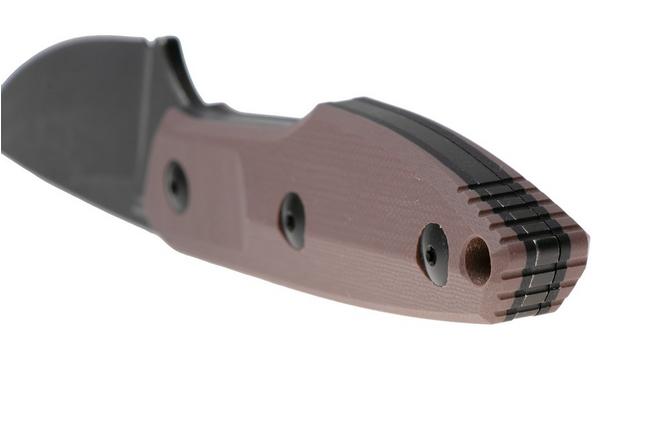 Imagen para Kizer Splinter 1087A2 Satin AEB-L, Black G10, cuchillo fijo, diseño de Kornel Kiss