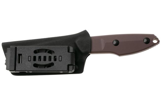 Imagen para Kizer Splinter 1087A2 Satin AEB-L, Black G10, cuchillo fijo, diseño de Kornel Kiss
