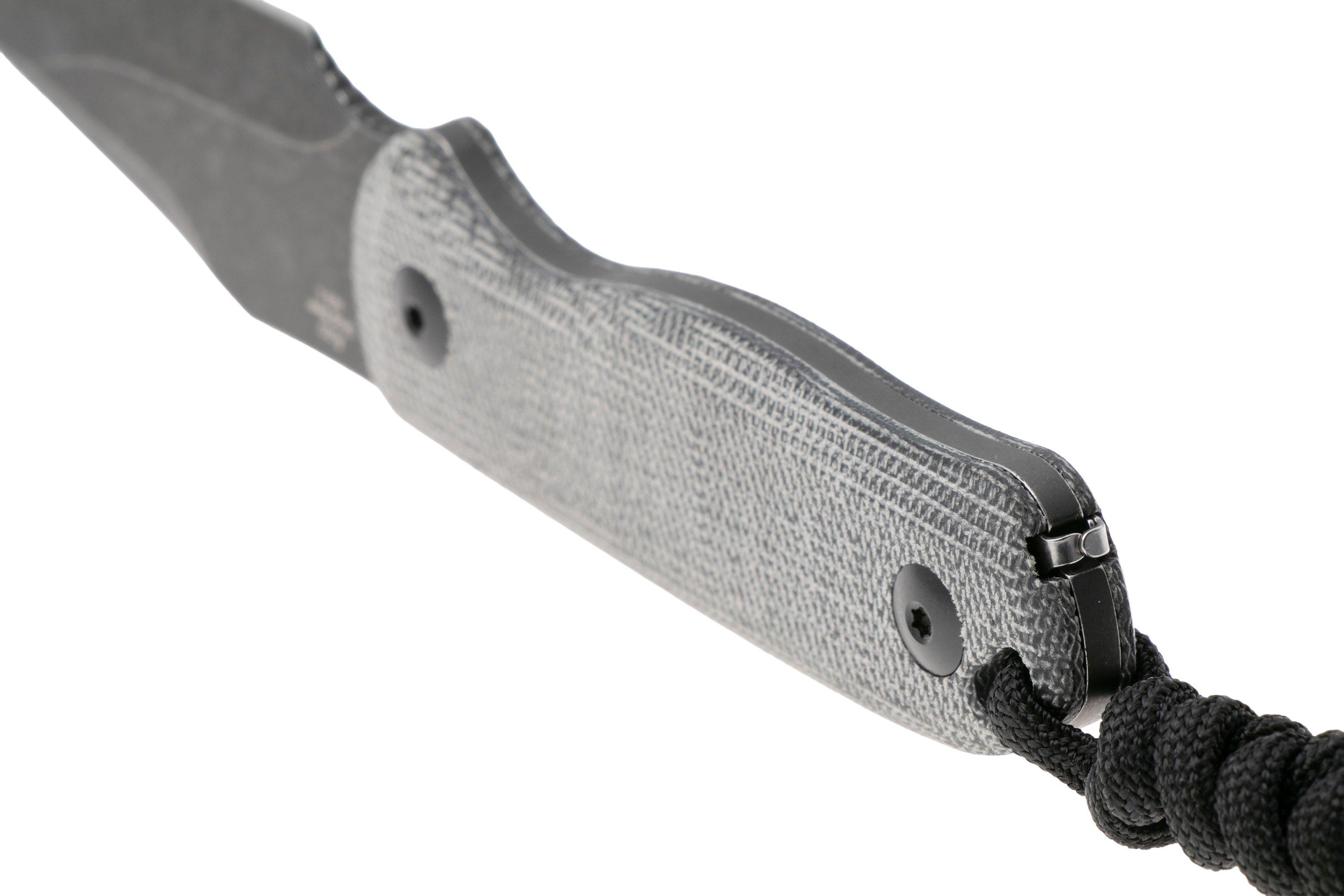 Kizer Drop Bear Feststehendes Messer - 2,57" 14C28N Klinge Mit Micarta Griff