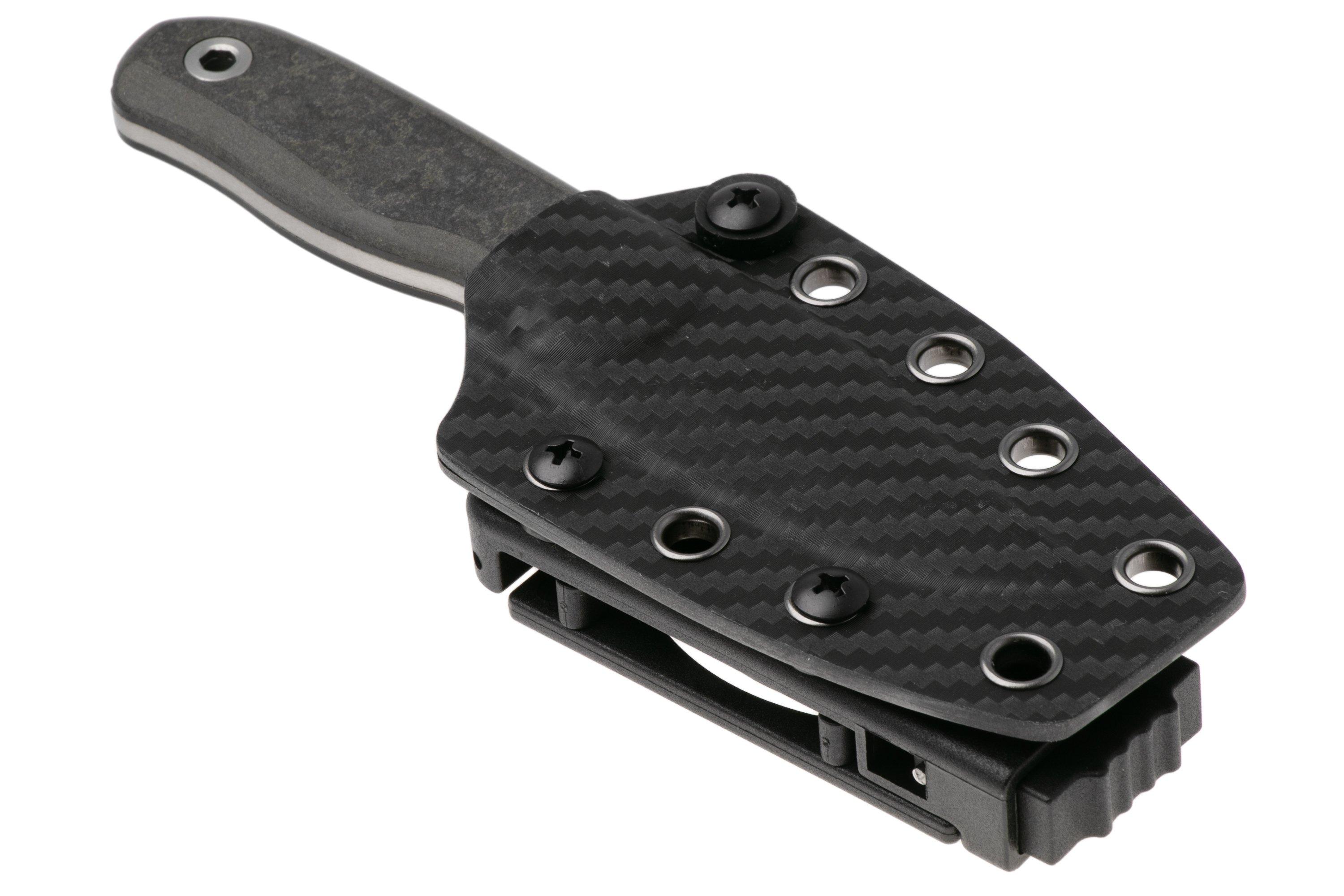 Kizer Vanguard Drop Bear Fix 1092A3 Clippoint Satin S45VN, Richlite ...