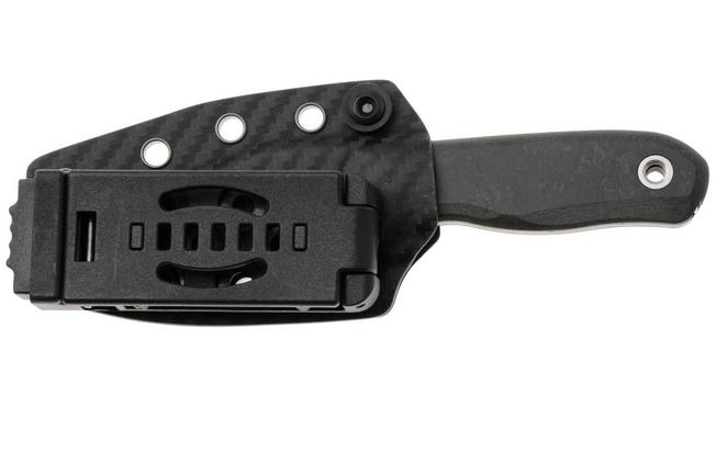 Afbeelding voor Kizer Vanguard Drop Bear Fix 1092A3 Clippoint Satin S45VN, Richlite, vaststaand mes, Azo design