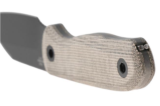 Afbeelding voor Kizer Vanguard Drop Bear Fix 1093A3 Sheepsfoot DLC S45VN, Norplex UltreX Micarta, vaststaand mes, Azo design