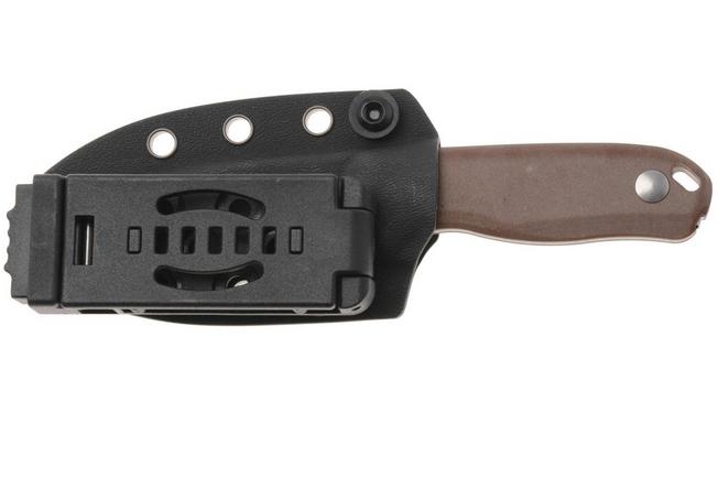 Afbeelding voor Kizer Vanguard Drop Bear Fix 1094A2 Satin 14C28N, Norplex UltreX Micarta, vaststaand mes, Azo design