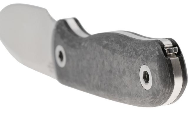 Afbeelding voor Kizer Vanguard Drop Bear Fix 1094A3 Satin M390, Carbonfiber, vaststaand mes, Azo design