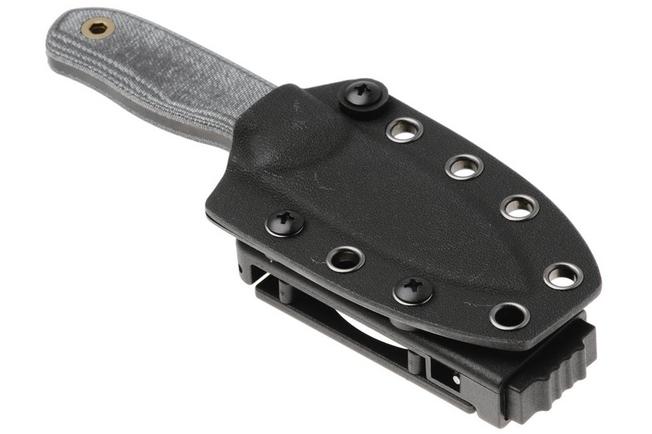 Afbeelding voor Kizer Vanguard Drop Bear Fix 1094A4 DLC S45VN, Grey Micarta, vaststaand mes, Azo design