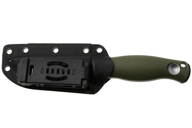 Bild für Kizer Polaris 1100A2, Black 1095 Carbon Steel, OD Green G10, Fahrtenmesser, Azo Design