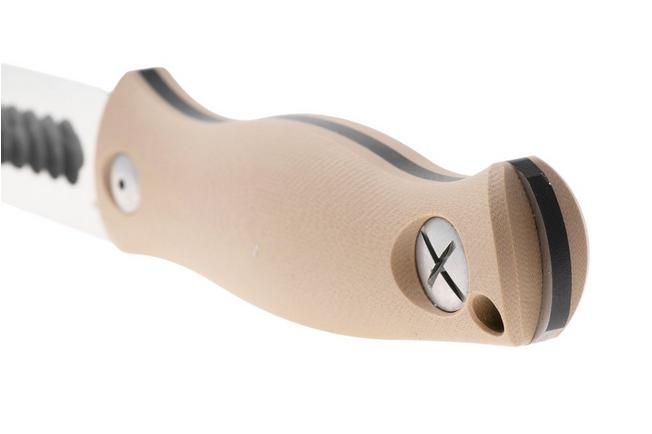 Bild für Kizer Polaris 1100A4, Black 1095 Carbon Steel, Tan G10 Fahrtenmesser, Azo Design