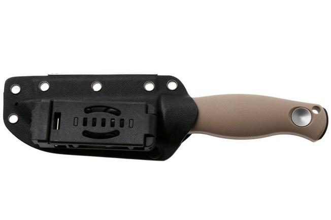Bild für Kizer Polaris 1100A4, Black 1095 Carbon Steel, Tan G10 Fahrtenmesser, Azo Design