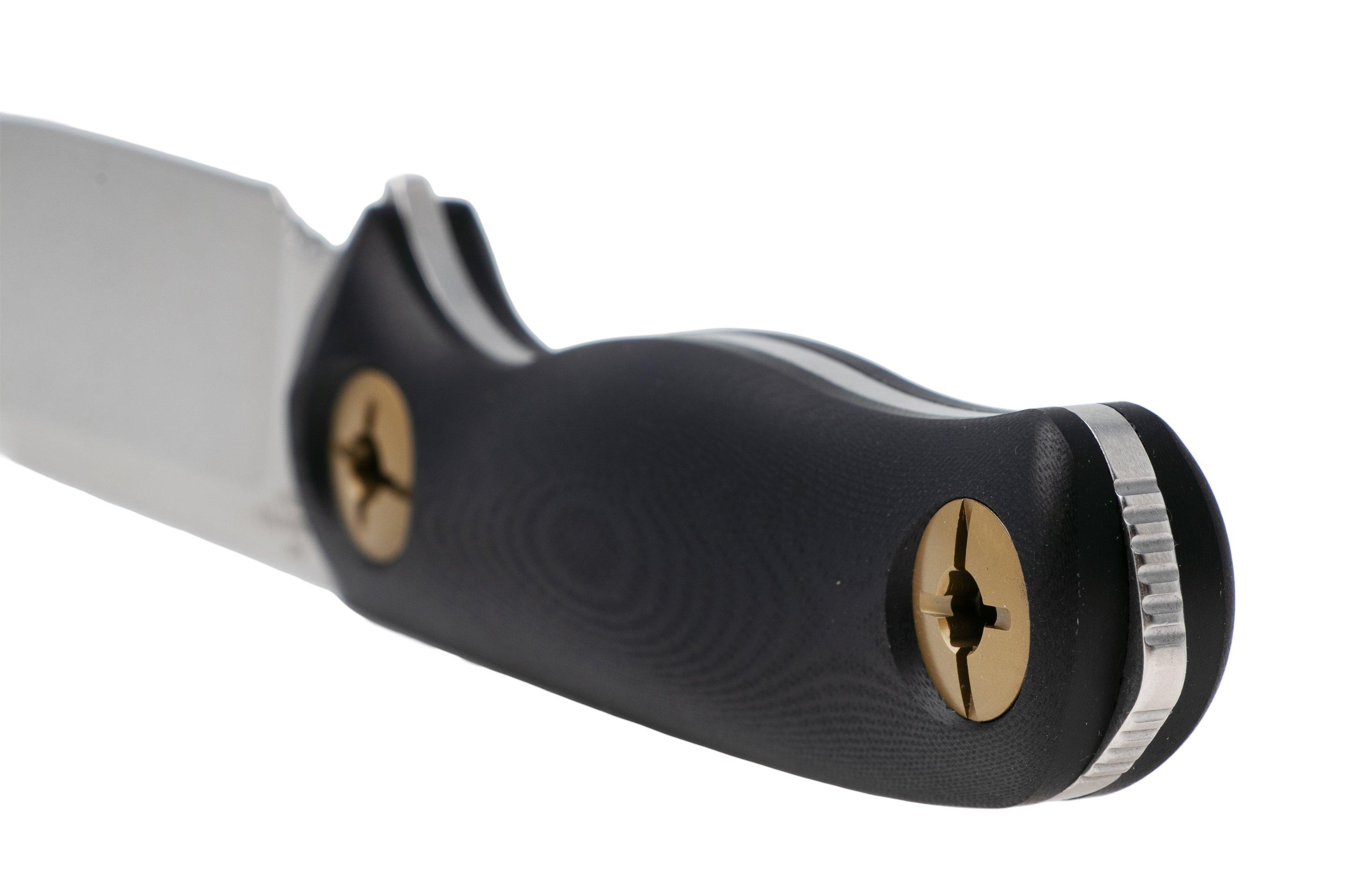 Kizer Drop Bear Fix 3, 1101A1, Satin Sandvik 14C28N, Black G10