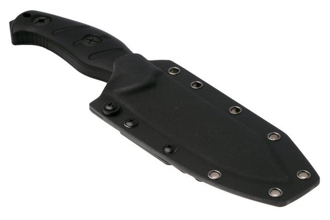 Imagen para Kizer Sheepdog Survival 1105A3 Black 1095, Black G10, cuchillo de supervivencia, diseño de Chris Conaway