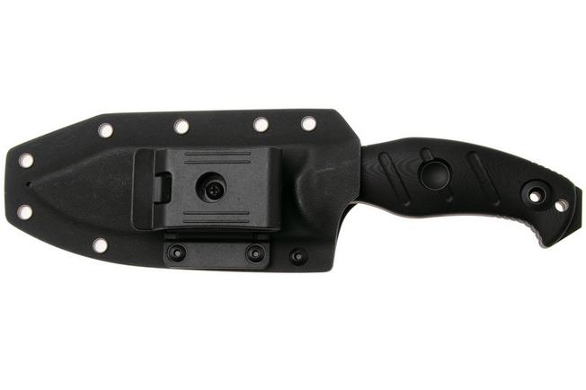 Imagen para Kizer Sheepdog Survival 1105A3 Black 1095, Black G10, cuchillo de supervivencia, diseño de Chris Conaway