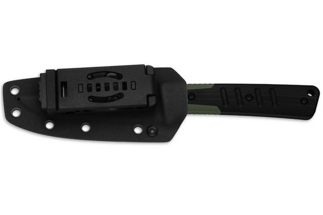 Bild für Kizer Area Eight 1113A2 PVD AEB-L, Black & Green G10, Fahrtenmesser, Jonathan Styles Design