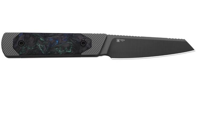 Bild für Kizer Hallow 1123A2 Gray PVD 10V, Aluminum & Carbon Fiber, Fahrtenmesser, Michael Herrick Design