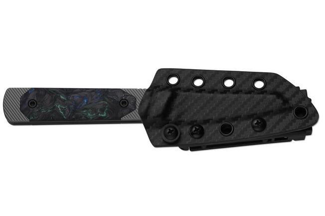 Bild für Kizer Hallow 1123A2 Gray PVD 10V, Aluminum & Carbon Fiber, Fahrtenmesser, Michael Herrick Design