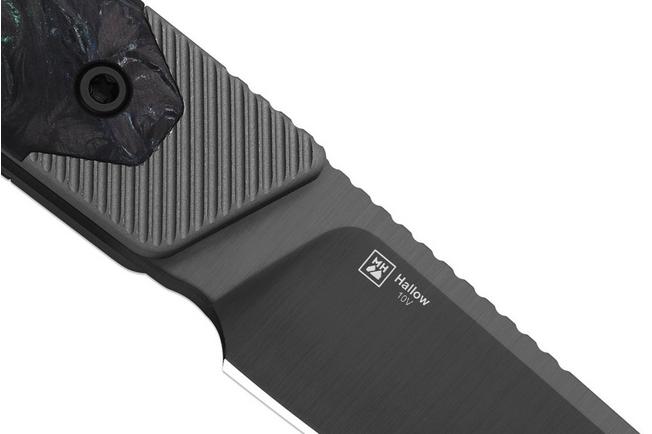 Bild für Kizer Hallow 1123A2 Gray PVD 10V, Aluminum & Carbon Fiber, Fahrtenmesser, Michael Herrick Design