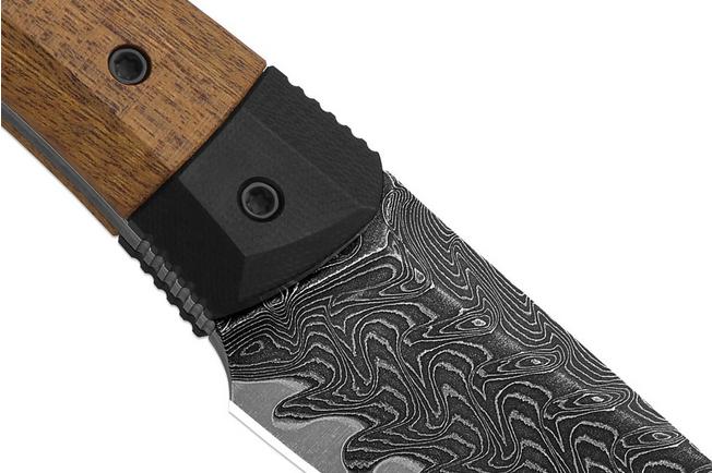 Image pour Kizer Momo Fix 3 1124A1 Acid-Washed Takefu VG-10 Damascus, Mkuruti G10, couteau fixe