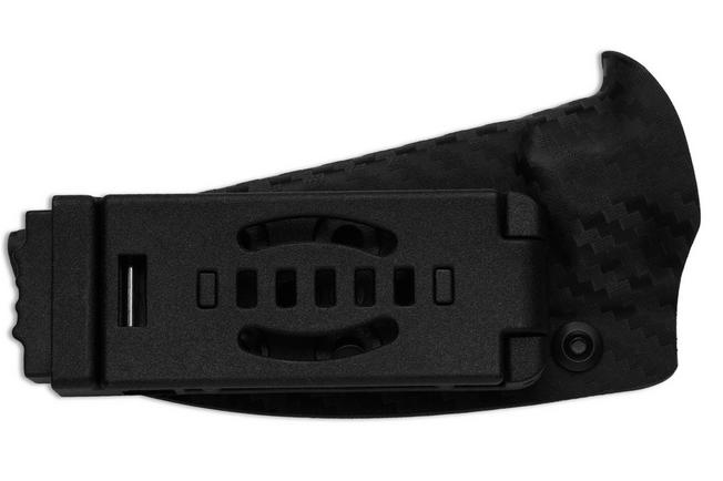 Image pour Kizer Momo Fix 3 1124A2 Satin S35VN, Norplex UltreX Micarta & Carbon Fiber, couteau fixe