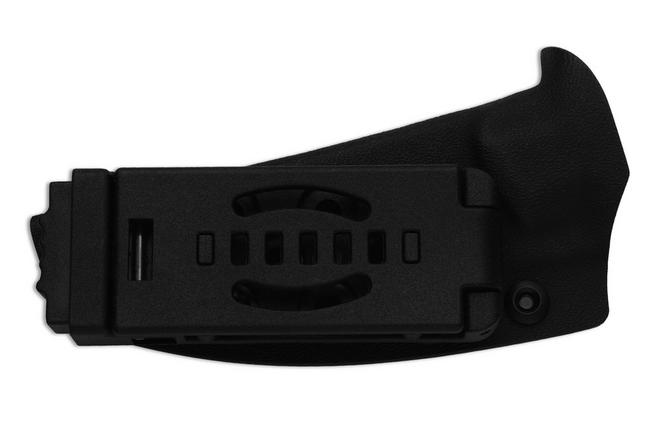 Image pour Kizer Momo Fix 3 1124A4 PVD AEB-L, Black Micarta & Black G10, couteau fixe