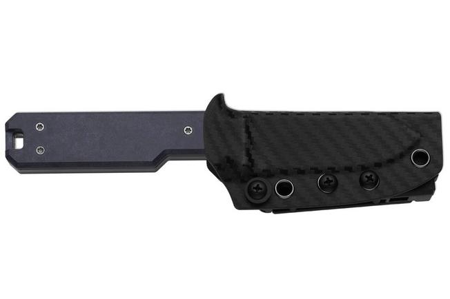 Image pour Kizer Abrams 1133A1 Matte DLC CPM 3V, Richlite & Carbon Waves, couteau fixe
