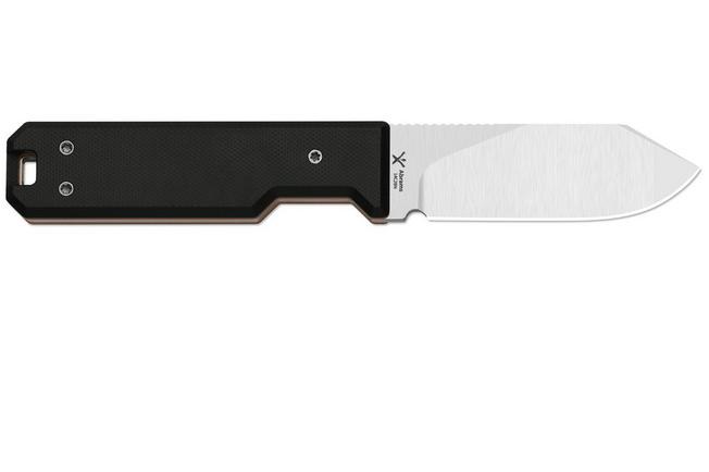Image pour Kizer Abrams 1133A3 Satin 14C28N, Black G10, couteau fixe
