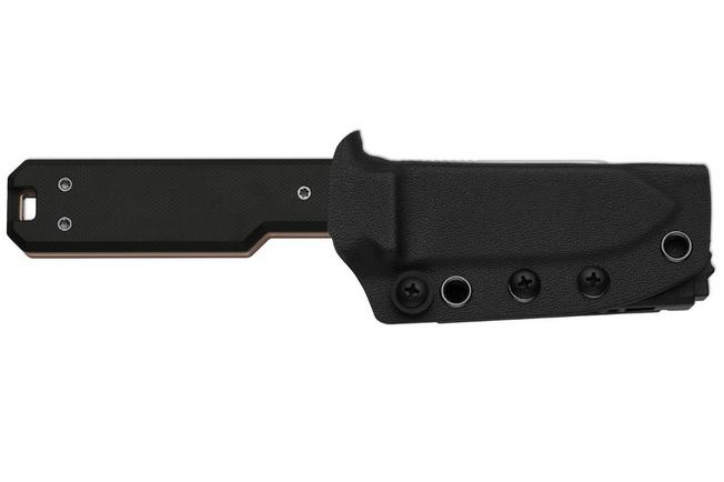 Image pour Kizer Abrams 1133A3 Satin 14C28N, Black G10, couteau fixe