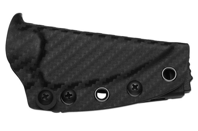 Image pour Kizer Finch 1134A1, Black Acid Washed 3 Layer Composite Steel, Black G10/Mkuruti Wood, couteau fixe, Vincent Rizzo design