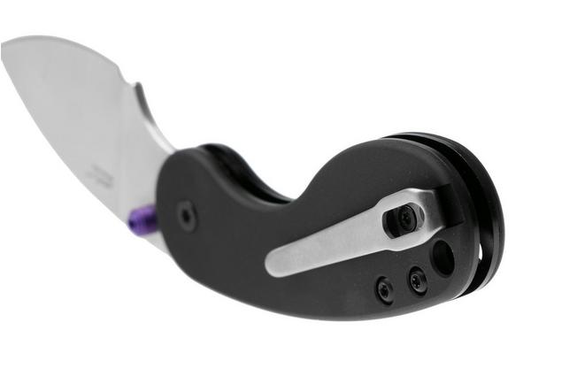 Bild für Kizer Microbe DSJ AirTi Ki2742DSJA1, Satin S35VN, Black Aluminium Taschenmesser, Maksim Epifantsev Design
