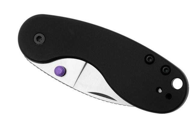 Bild für Kizer Microbe DSJ AirTi Ki2742DSJA1, Satin S35VN, Black Aluminium Taschenmesser, Maksim Epifantsev Design