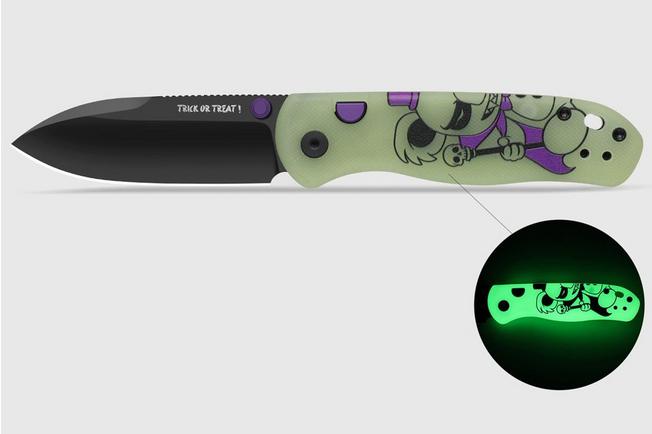 Image for Kizer Drop Bear 3619HW1 Glow in the Dark Halloween 2026 Limited Edition, pocket knife, Azo design