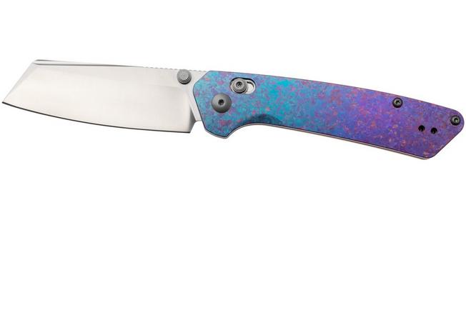Obraz dla Nóż składany Kizer Madrac CL AirTi K3693ACS2, Satin Böhler M390, Crystallized Titanium, projekt Matteo Pignatelli