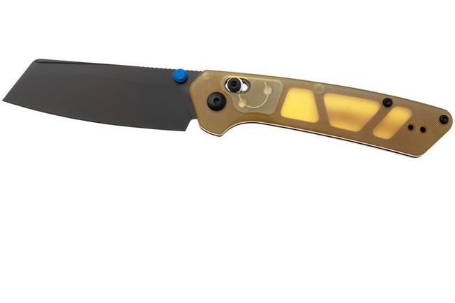 Image pour Kizer Madrac CL AirTi K3693ACS3, Matte DLC Ultra Böhler M390, PEI couteau de poche, Matteo Pignatelli design
