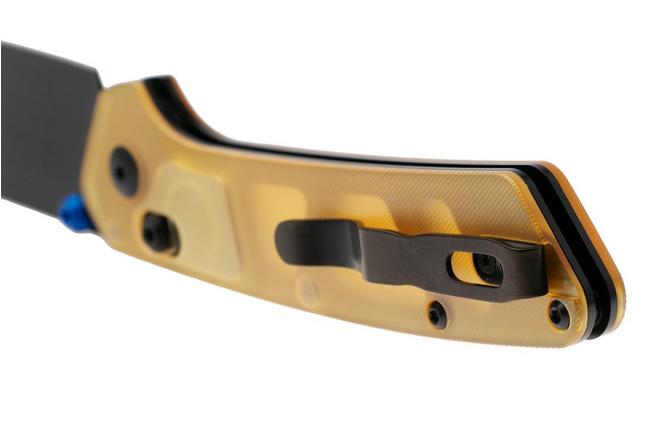 Image pour Kizer Madrac CL AirTi K3693ACS3, Matte DLC Ultra Böhler M390, PEI couteau de poche, Matteo Pignatelli design