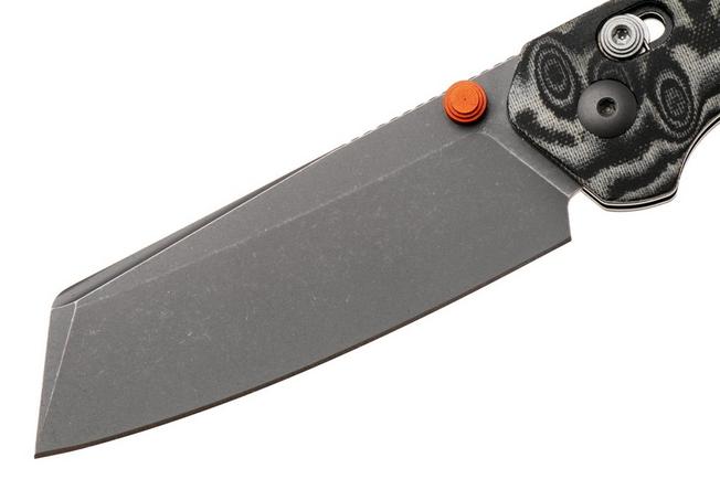 Obraz dla Nóż składany Kizer Madrac CL AirTi K3693ACS4, Gray PVD Stonewashed Böhler M390, Vortex Pattern Micarta, projekt Matteo Pignatelli