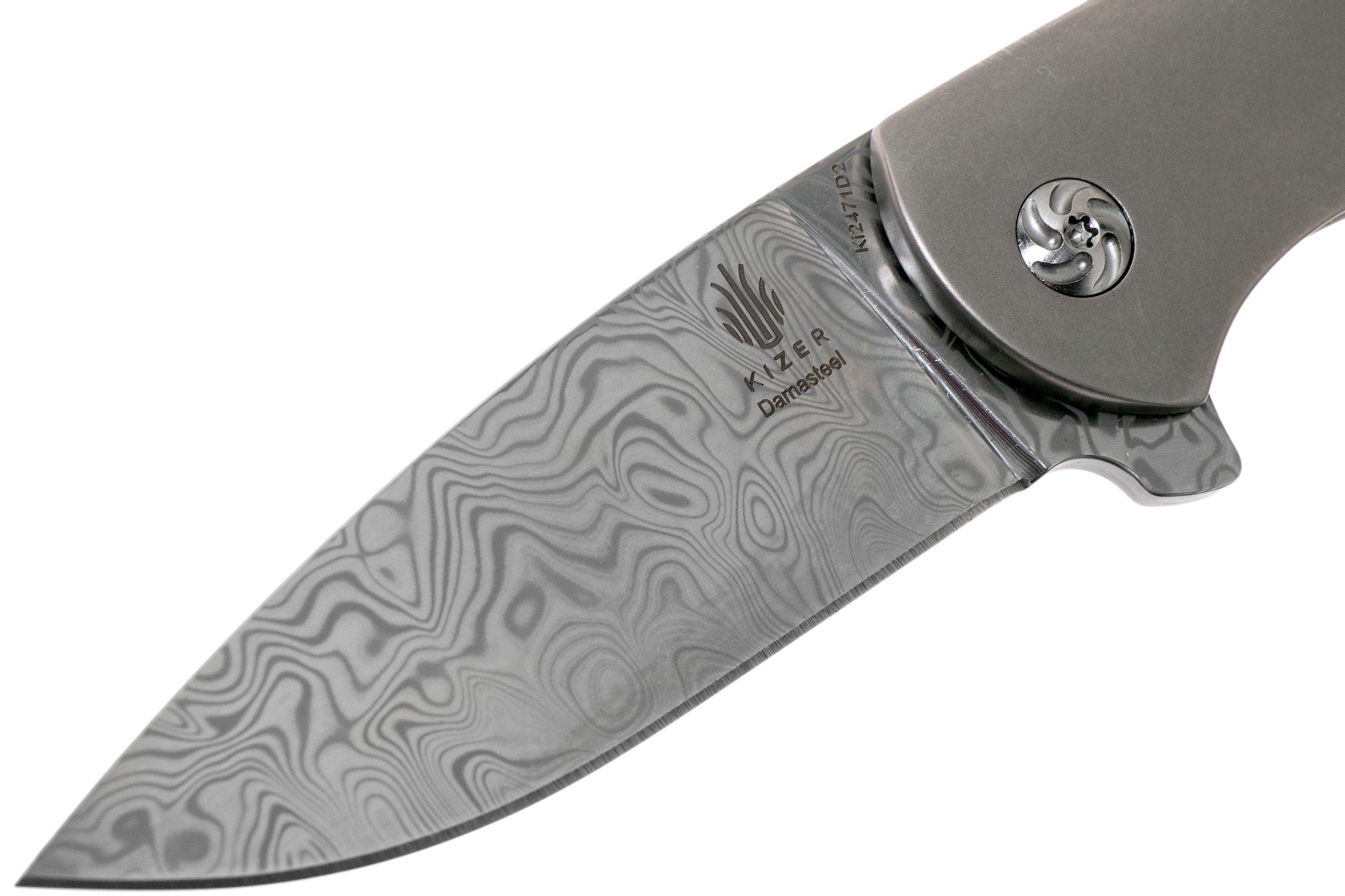 Kizer Gemini Vinland Damasteel Ki2471D2 Limited Edition pocket