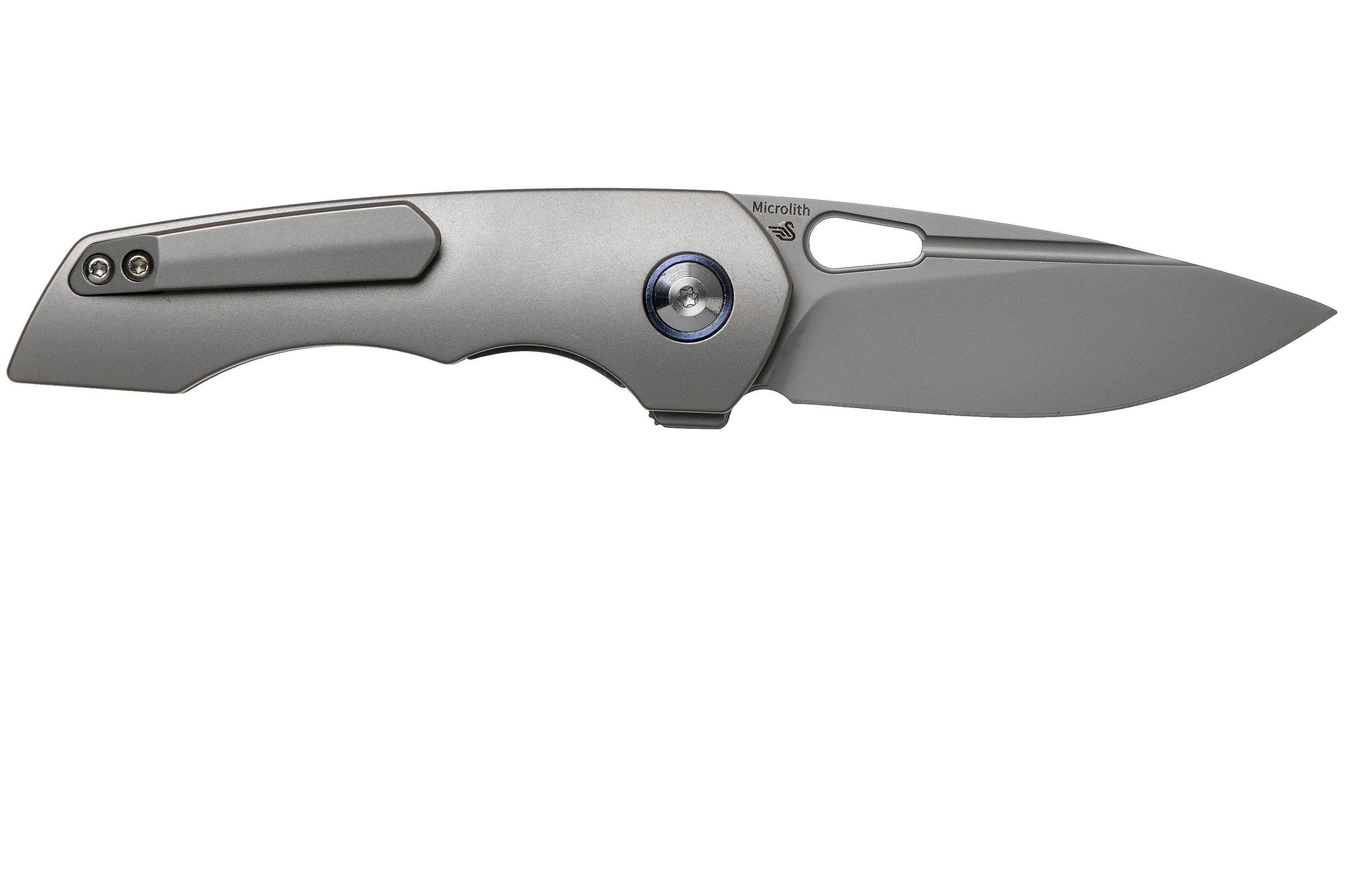 Kizer Microlith Ki2533A1 Titanium pocket knife, Nick Swan design 