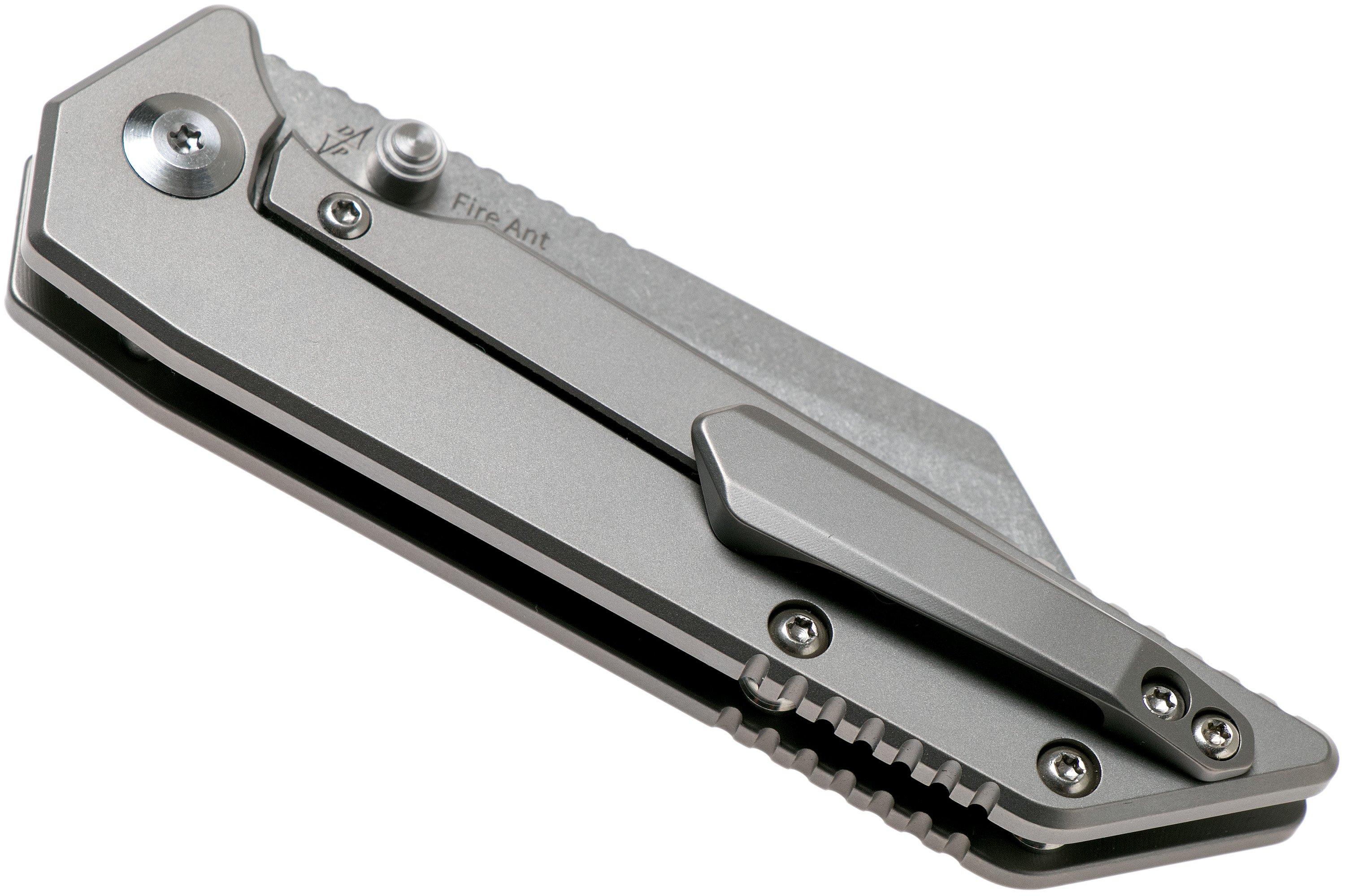 Kizer Fire Ant Ki2535A1 Grey navaja, Dirk Pinkerton Design Compras